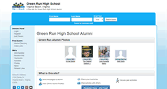 Desktop Screenshot of greenrunhighschool.org