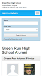 Mobile Screenshot of greenrunhighschool.org